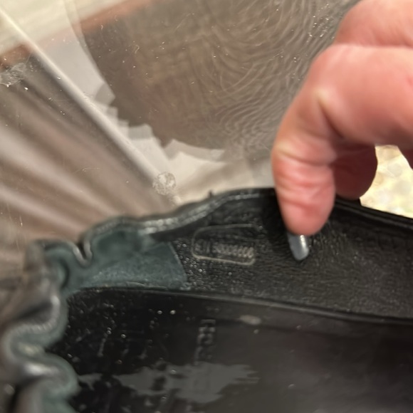 Tory Burch Minnie Travel Perfect Black & Silver Ballet Flats - Picture 12 of 13